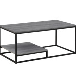 Macon Modern And Sleek Design With Clean Line -Piece Coffee Table Set