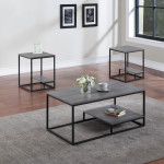 Macon Modern And Sleek Design With Clean Line -Piece Coffee Table Set