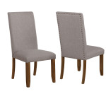 Manning Brown Modern Transitional Wood Rectangular Dining Room Set