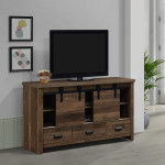 Calhoun Brown Modern Sleek Contemporary Bookcase Panel Bedroom Set