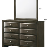 Fallon Gray Finish, Modern And Sleek LED Bookcase Storage Platform Bedroom Set