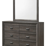 Adelaide Brown Finish Classic And Modern Contemporary Wood Panel Bedroom Set