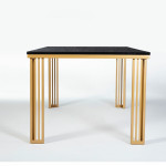 Marble/Black/Gold Carlino Dining Room Set