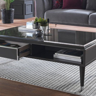 Gravita Coffee Table / Gray Legs