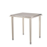 Gravita Side Table / Ivory Legs