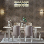 Gravita Expandable Dining Room Set (Prada Grey)