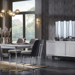 Gray Loretto Dining Set