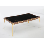 Walnut/Marble Montego Coffee Table